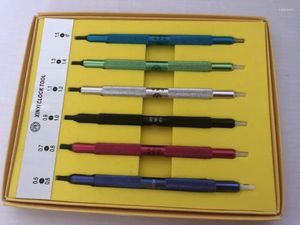Kit di riparazione dell'orologio Strumento per il montaggio delle lancette di qualità 12 Impostazione delle dimensioni Mano del pressore