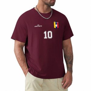 venezuela Football Team Soccer Retro Jersey La Vinotinto T-Shirt aesthetic clothes vintage t shirt t shirts for men N54c#
