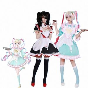 jogo Needy Girl Overdose KAngel Cosplay Needy Girl Overdose Ame Chan Cosplay Lolita Maid Dr Party Costume Anime Cos W9a2 #