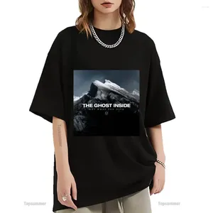 Mäns T-skjortor får vad du ger T-shirt The Ghost Inside Tour Shirt Couples Stylish Streetwear Short Sleeve