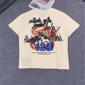 Męskie koszule T-shirt MoRicot RRR123 Wysokiej jakości okrągła piankowa piankowa pianka