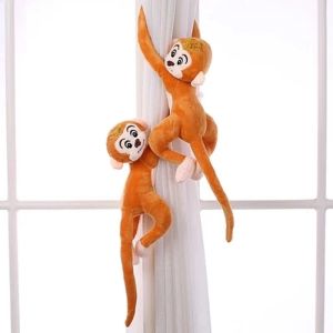 Accessories 2pcs Cartoon Monkey Curtain Holder Curtain Tieback Hook Clamp Home Decoration Curtain Accessories