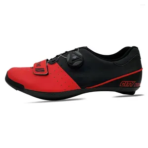 Bisiklet Ayakkabı Hyper C2 Siyah Kırmızı Yol Ayakkabı Karbon Profesyonel Göl Bont Verducci