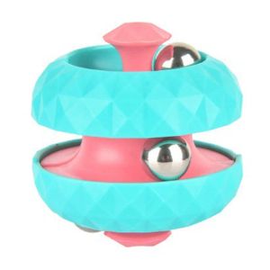 Diamond Pattern Ball Track Gyro Sundries Cube Decompression Toy Decompression Fingertip Marble Gyros Cubes Fidget Toys Fidgets Spinner ZZ