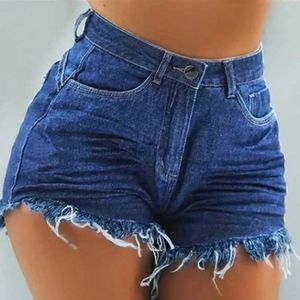 Kvinnors jeans s m l xl xxl xxxl denim shorts för kvinnor sexiga mini shorts kvinnor tofs hål jeans hög midje shorts rippade denim kort 24328