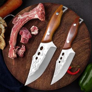 Knives Stainless Steel Kitchen Boning Knife Fishing Knife Meat Cleaver Barbecue Knife Cooking Knives Butcher Knife Tools