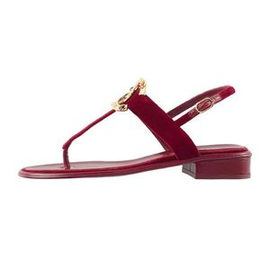 Designer Big Logo Flats för kvinnor med Box Luxury Casual Classic Flip Flops Lätt vätbar Summer Beach Women glider utomhus hemma