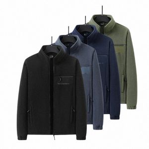 남자 2023 Polar Fleece 코트 남자 겨울 패딩 코트 야외 재킷 따뜻한 양털 스웨터 37E3#