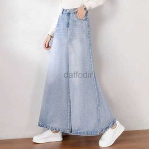 Women's Jeans Korean Fashion Jean Baggy Jeans Women Wide Leg of Pants High Waisted Trousers Vintage Clothing Woman Clothes Streetwear Y2k Pant 24328