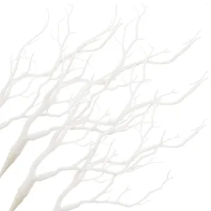 Fiori decorativi 4 pezzi Accessori corno finto Rami artificiali fai da te Fascia per la testa Ramoscelli di piante Finti decori secchi Fascia Boho Tree