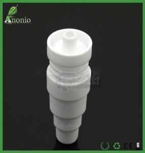 Prego cerâmico sem cúpula 10mm14mm 18mm 6 em 1 cerâmica chinesa nais banger prego para vaporizador vaping cerâmica e naill fumante access4467008