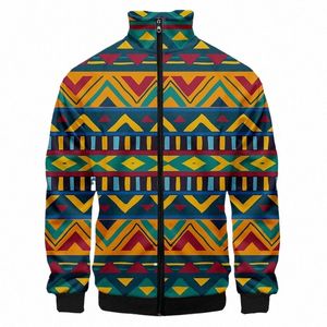 colorful totem luxurious zipper Jacket Men Women 3D Print Oversized Loose Sweatshirt Street high school baseball uniform Jacket w4Db#