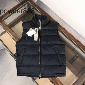 Gilet piumino europeo invernale unisex 2024 Nuova canotta calda e antivento di fascia alta