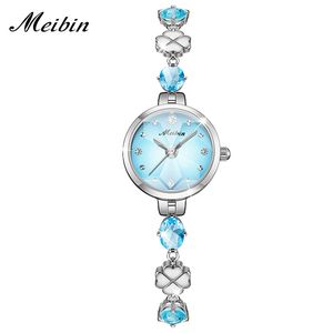 Womens fashion womens bracelet watch Light luxury women's round quartz watch selling womens watches