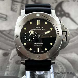 Paneraiss submersible watches paneraiss 스위스 시계 시리즈 시리즈 PAM 00305 자동 남성 시계 47mm 방수 풀 스테인레스 스틸 고품질