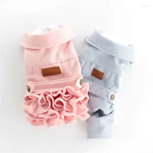 Cão vestuário roupas para animais de estimação vestido inverno pequenos cães macacão casal filhote de cachorro roupas casaco poodle yorkshire pomeranian shih tzu traje