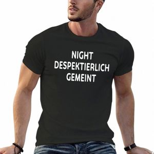 Mordlust Merch Night Despektierlich Gemeint T-shirt söta toppar Plain Mens Champi T Shirts Z8qm#