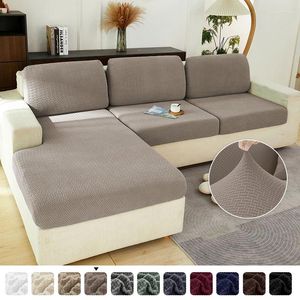 Chair Covers Thick Jacquard Sofa Seat Cushion Cover Funiture Protector Stretch Couch For Sofas Anti-dust Removable Slipcover Pets Kids