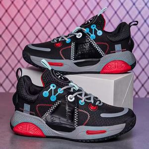 Casual Shoes Men Sneakers Running Women Comfortable Lace-up Breathable Children's Basketball Medium And Young Sports