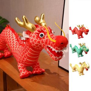 Skulpturer Dragon Statue Dragon Figures Miniatyres Fantasi Decor Sculpture Holiday Collectible Figurine CNY DECED FÖR TABRABLED DISPLAY