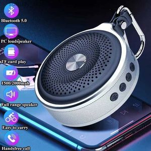 Portable Speakers Mini Bluetooth speaker outdoor high fidelity bass speaker portable hands-free call music box TF card MP3 player computer speaker Q240328