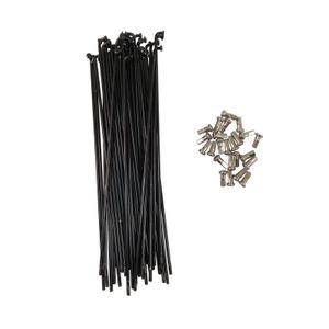 Bisiklet Spoeks 10pcs 12G 25mm Dia Ebike MTB FAT ELEKTRİK Bisikleti veya Ebike Ön Arka Tekerlek Dönüşüm Kiti 240325