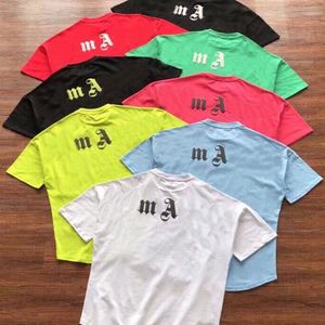 Anioł Tshirt Mens T Shirt Designer T Shirt Luksusowa marka okrągła szyja damska zużycie 100% czyste bawełniane 230 g bawełniane materiały hurtowe cena