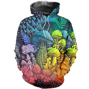 Męskie bluzy bluzy Tessffel Najnowsze rośliny grzyb grzybowy kamuflaż zabawny nowy mody dresowy pullover 3dprint zamek/bluzy/bluzy/kurtka A-1 24328