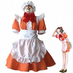 maya Fey Maid Cosplay Costume Sexy Cute Dr Mako Suzuki Full Set e9Ta#