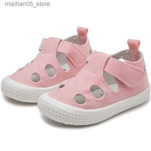 Sandalen Kindersandalen Sommer Mädchen und Jungen Maßgeschneiderte Sportschuhe Atmungsaktive Kindersportschuhe Geschlossene Zehen Baby Kleinkind Strandsandalen CSH1374 Q240328