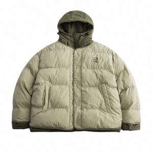 harajuku ner män tjock vadderad parkas street bär retro hip-hop brev mönster tryckt puffy huva jacka män vinter varm kappa v17a#