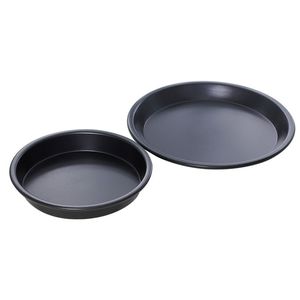 5-12Inch Non-Stick Round Aluminum Pizza Baking Dishes Pan Carbon Steel Pizza Plate Oven Tray Roasting Tin Baking Tools