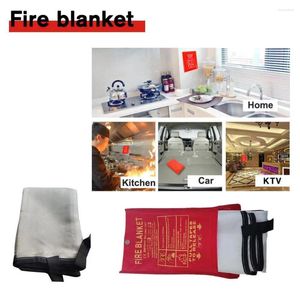 Blankets 3sizes Fire Blanket Emergency Survival Shelter Security Tent Guard Extinguishers