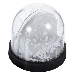 Quadros Globo de Neve PO Quadro Inserção de Imagem para DIY Mini Em Branco com Materiais Artesanais Display Plástico Globos