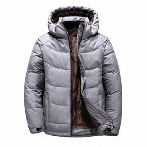 En kaliteli marka erkekler ceket ince kalın sıcak renkli kapşonlu paltolar fi rahat ceketler kat erkek kış ceketi y08y#