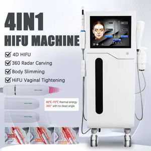 4 in 1超音波HIFU vmax膣若返りマシン皮膚締めフェイスリフトカラス抗ウィンクルリポソニックスリミングスキンビューティークリニック装備