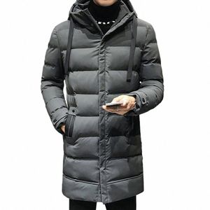 2023 Parka invernale da uomo caldo giacca antivento spessa da uomo di qualità con cappuccio Cott cappotto imbottito da uomo Fi Outwear impermeabile U5Ho #