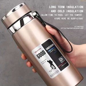 1000ml Large Capacity Insulated Stainless Steel Cup for Outdoor Travel and Camping - Keep Your Drinks Hot or Cold All Day