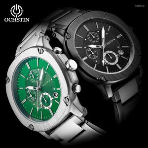 Wristwatches OCHSTIN Model 2024 Mariner Series Men's Waterproof Watch Multifunction Quartz Movement Casual Fashion