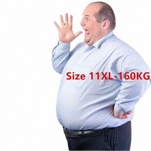 artı boyut 7xl 8xl 9xl 10xl 11xl erkekler dr gömlek nedensel dimi sade sosyal temel ofis patchwork mavi kırmızı siyah daha büyük 160kg 217p#