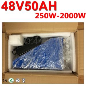 48V 75W 1000W 1500W 2000Wリチウムバッテリー48V 40AH EBIKEバッテリー48 V 40A BMS付き電気自転車バッテリー54.6V 5A充電器。