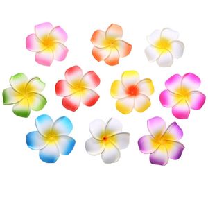 Women Girls Hair Flower Headwear Clips Hawaiian Beach Flowers Claw Barrettes Accessories