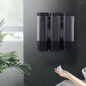 Liquid Soap Dispenser Eco-friendly Shower Organizer Wall Mounted For Shampoo Conditioner No Drill Bathroom Supplies