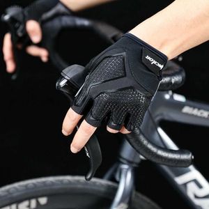 Guanti tattici ciclismo mezze dita unisex traspiranti antiscivolo senza dita attrezzature per biciclette sportive YQ240328