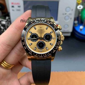 Luksusowy zegarek 7750 Chronograph Męs Mingshi Mechanical Watch Business Wodoodporne świetliste designerskie wodoodporne zegarek ze stali nierdzewnej