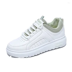 Casual Shoes Spring Women Sneakers White Tennis Woman Slip On Female Row Shoe Platform Flats andas Dreable Ladies Vulcanize