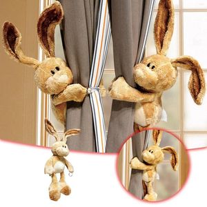 Decorative Flowers Curtain Doll Holding Buckle Decoration Cute Cartoon Strap Versatile Creative Tie Rope