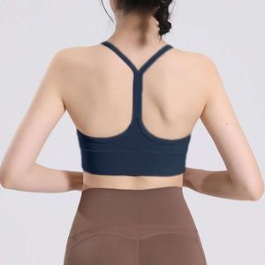 Lu Align com sutiãs sutiã feminino yoga Y-back reunido para absorção de choque de secagem rápida fitness e exercício yoga sutiã Lemon Sports 2024