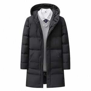 winter Lg Down Jacket Oversize Men Green Casual Loose Veet Hooded Fur Collar Warm Cott Quilted Coat Male Black Parkas 8XL Q50E#