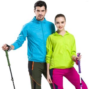 Racing Jackets Outdoor Sun Protection Clothing Quick Drying Men Women UV Lightweight Breathable Comfortable Coat Skin